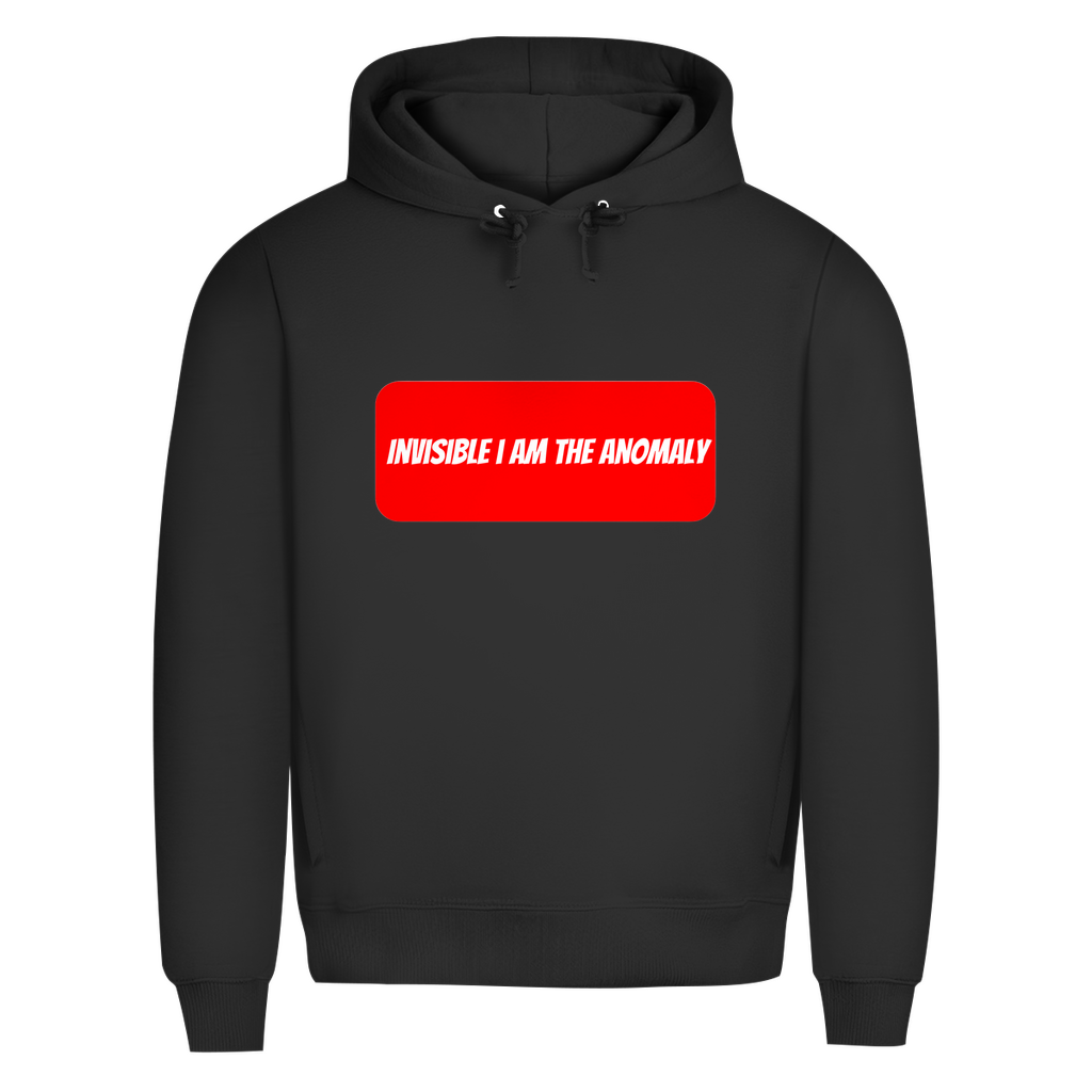 INVISIBLE I AM THE ANOMALY - BASIC HOODIE