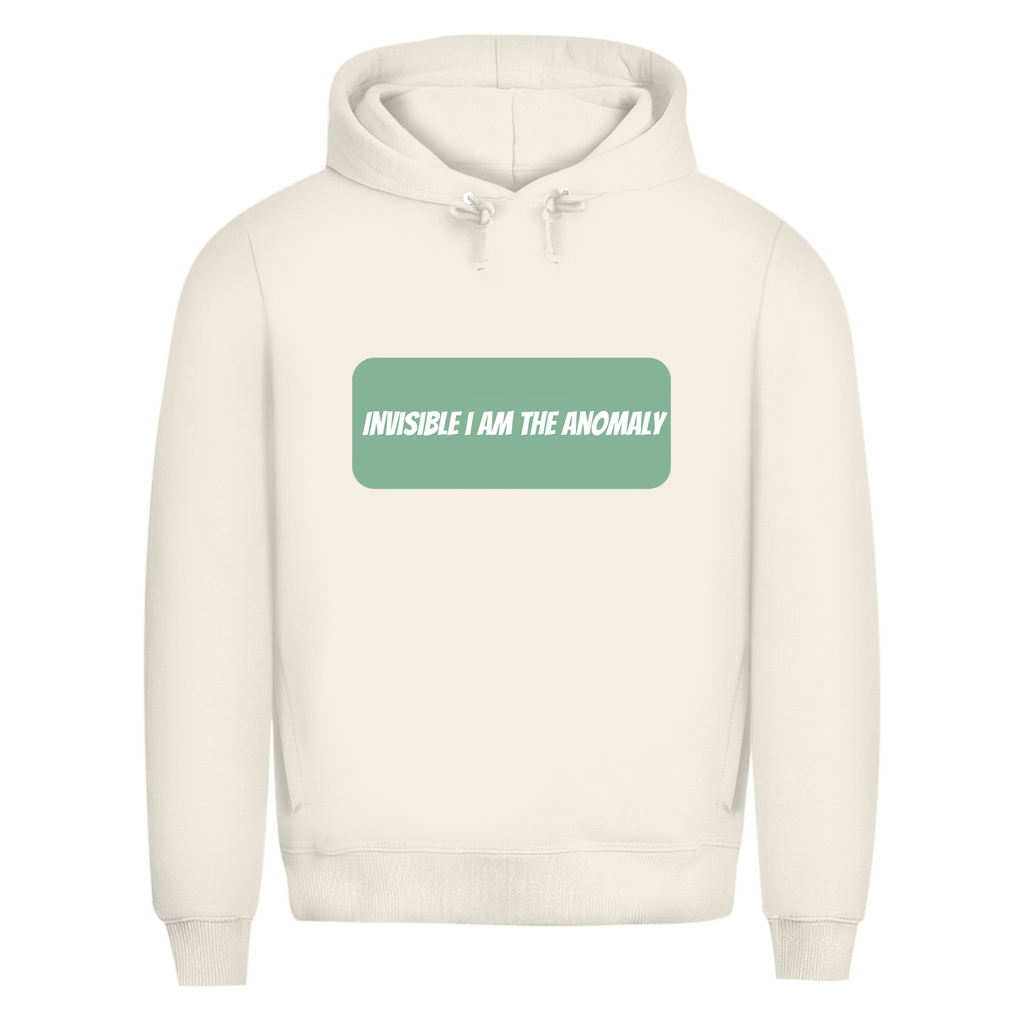 INVISIBLE I AM THE ANOMALY - BASIC HOODIE